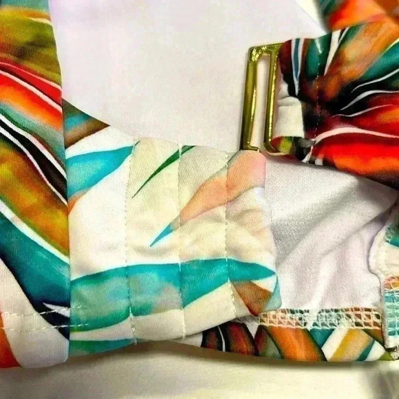 Swimsuits For All Women's Bikini Top Size 10 Swim Pool Vacation Travel Beach Tan - Picture 7 of 12